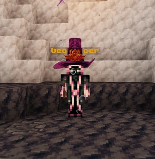 Geomancer, miniboss that casts deadly spells (legendary)