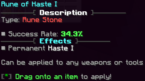 Haste1 des