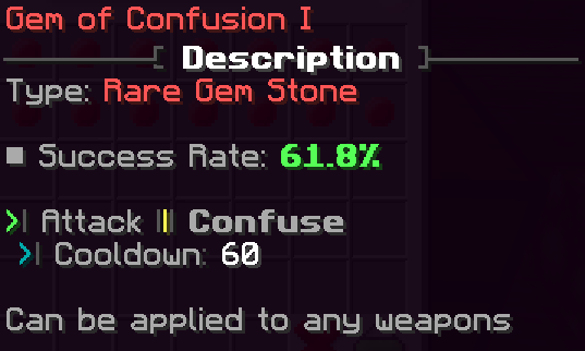 Rare gem confusion