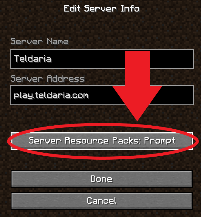 Click the highlighted button until it says Prompt!